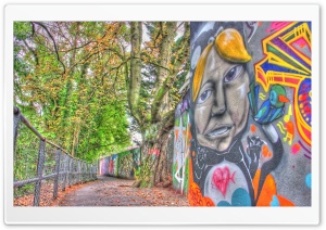 Cool Graffiti Art 4K UHD Wallpaper for Widescreen and UltraWide Desktop, UltraHD TV, Smartphone, Tablet