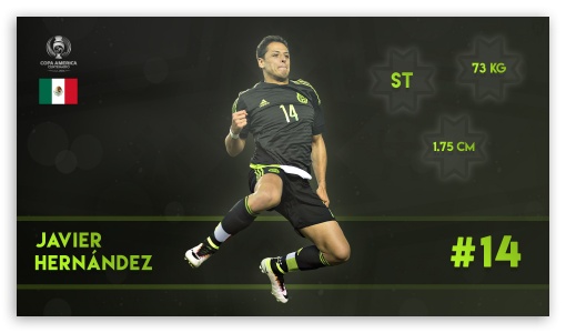 Copa America - Javier Hernandez UltraHD Wallpaper for 8K UHD TV 16:9 Ultra High Definition 2160p 1440p 1080p 900p 720p ; Mobile 9:16 2:3 3:5 3:4 - ;