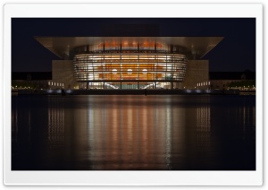 Copenhagen Opera House, Denmark Ultra HD Wallpaper for 4K UHD Widescreen desktop, tablet & smartphone