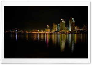 Coronado Island At Night Ultra HD Wallpaper for 4K UHD Widescreen desktop, tablet & smartphone