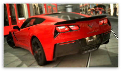 Corvette Stingray C7 2014 UltraHD Wallpaper for UHD 16:9 ; HD 16:9 ;