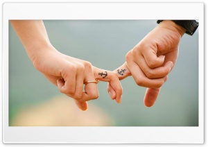 Couple Hands of Love Ultra HD Wallpaper for 4K UHD Widescreen desktop, tablet & smartphone