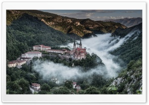 Covadonga Village Spain Ultra HD Wallpaper for 4K UHD Widescreen desktop, tablet & smartphone