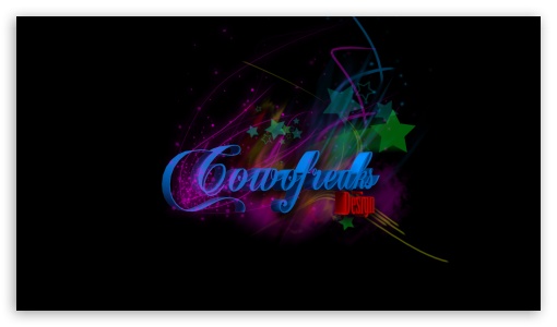 cowofreaks 3D glow UltraHD Wallpaper for HD 16:9 ;