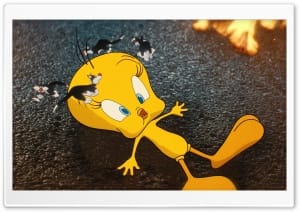 Coyote vs Acme 2026 Movie Tweety Bird 4K UHD Wallpaper for Widescreen and UltraWide Desktop, UltraHD TV, Smartphone, Tablet
