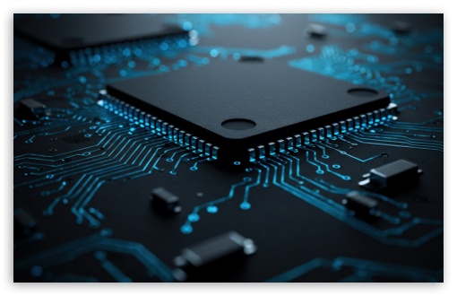 CPU on Motherboard Macro UltraHD Wallpaper for UHD 16:9 ; HD 16:9 ; UltraWide 21:9 24:10 32:9 32:10 ; Widescreen 16:10 ; Dual 16:10 16:9 ;