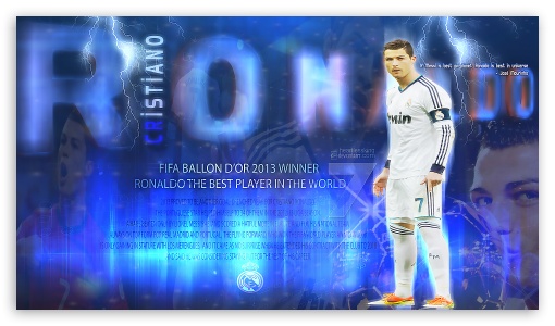 CR7 UltraHD Wallpaper for HD 16:9 ;