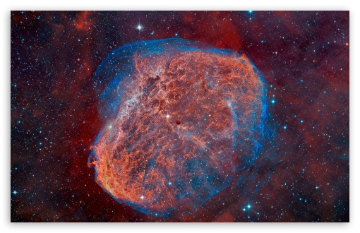 Crescent Nebula UltraHD Wallpaper for HD 16:9 ; Widescreen 16:10 5:3 ; Fullscreen 4:3 5:4 3:2 ; Tablet 1:1 ;