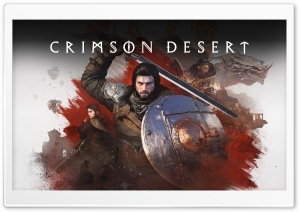 Crimson Desert 2026 Game, Kliff 4K UHD Wallpaper for Widescreen and UltraWide Desktop, UltraHD TV, Smartphone, Tablet