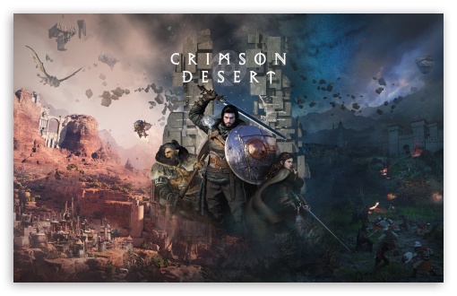 Crimson Desert Game, Kliff, Oongka, Naira UltraHD Wallpaper for UHD 16:9 ; HD 16:9 ; UltraWide 21:9 24:10 32:9 32:10 ; Widescreen 16:10 ; Tablet 1:1 ; Mobile 9:16 ; Dual 16:10 16:9 ;