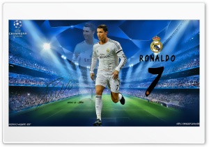 Cristiano Ronaldo Champions League Ultra HD Wallpaper for 4K UHD Widescreen desktop, tablet & smartphone