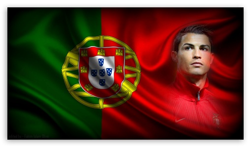 Cristiano Ronaldo, Flag of Portugal, Portugal national football team, CR7,  Portugal flag, HD wallpaper | Peakpx