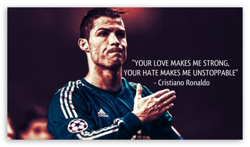 Cristiano Ronaldo Quote UltraHD Wallpaper for 8K UHD TV 16:9 Ultra High Definition 2160p 1440p 1080p 900p 720p ;