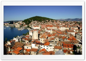 Croatia Red Roofs Ultra HD Wallpaper for 4K UHD Widescreen desktop, tablet & smartphone