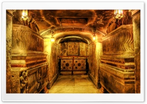 Crypt In Rome, Italy Ultra HD Wallpaper for 4K UHD Widescreen desktop, tablet & smartphone