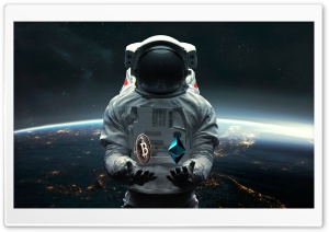 Crypto Space Ultra HD Wallpaper for 4K UHD Widescreen desktop, tablet & smartphone