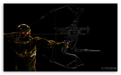 Image of a soldier in a nanosuit from the computer game crisis 3   wallpapers for your phone