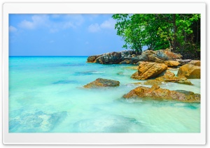 Crystal Clear Water, Ocean, Summer Vacation 4K UHD Wallpaper for Widescreen and UltraWide Desktop, UltraHD TV, Smartphone, Tablet