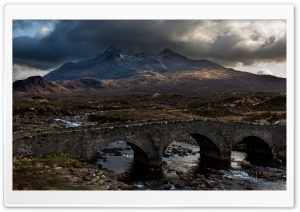 Cuillin Hills Mountain range, Isle of Skye, Scotland Ultra HD Wallpaper for 4K UHD Widescreen desktop, tablet & smartphone
