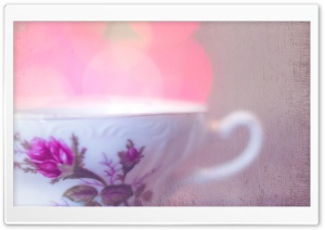 Cup of Tea Bokeh Ultra HD Wallpaper for 4K UHD Widescreen desktop, tablet & smartphone
