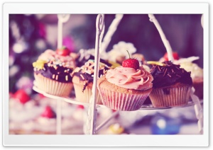 Cupcakes Ultra HD Wallpaper for 4K UHD Widescreen desktop, tablet & smartphone