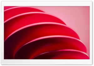 Curves Red Gradient Abstract 4K UHD Wallpaper for Widescreen and UltraWide Desktop, UltraHD TV, Smartphone, Tablet