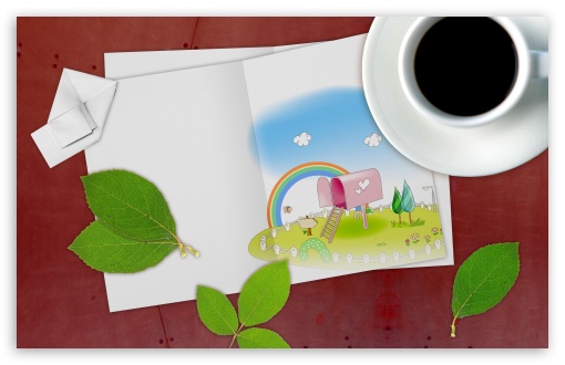 Cute Card UltraHD Wallpaper for Widescreen 16:10 ;