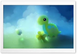 Cute Dino Ultra HD Wallpaper for 4K UHD Widescreen desktop, tablet & smartphone