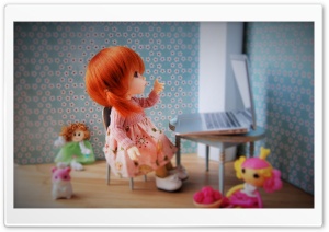 Cute Doll Ultra HD Wallpaper for 4K UHD Widescreen desktop, tablet & smartphone