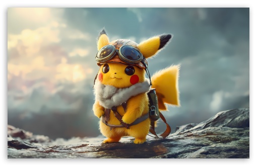 Cute Explorer Pikachu UltraHD Wallpaper for UHD 16:9 ; HD 16:9 ; UltraWide 21:9 24:10 32:9 32:10 ; Widescreen 16:10 5:3 ; Fullscreen 4:3 5:4 3:2 ; Tablet 1:1 ; Mobile 9:16 9:19.5 9:20 9:21 9:22 10:16 2:3 3:5 3:4 ; Dual 16:10 5:3 16:9 4:3 5:4 3:2 ;