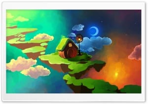 Cute Illustration 4K UHD Wallpaper for Widescreen and UltraWide Desktop, UltraHD TV, Smartphone, Tablet