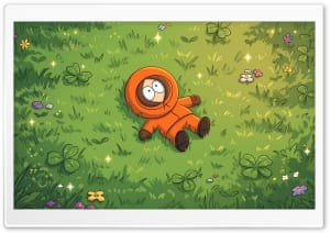Cute Kenny South Park Aesthetic 4K UHD Wallpaper for Widescreen and UltraWide Desktop, UltraHD TV, Smartphone, Tablet