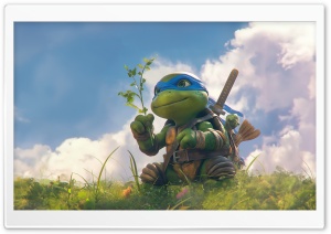 Cute Ninja Turtle Ultra HD Wallpaper for 4K UHD Widescreen desktop, tablet & smartphone