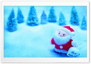 Cute Santa Claus Ultra HD Wallpaper for 4K UHD Widescreen desktop, tablet & smartphone