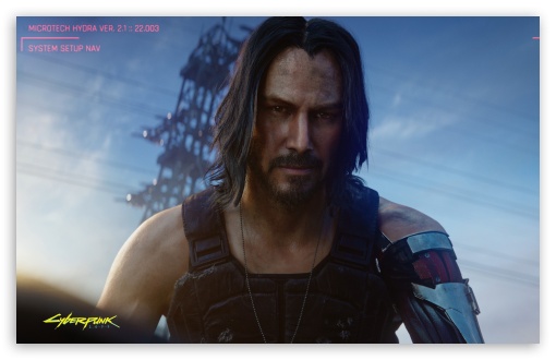 ultrawide, Cyberpunk 2077, video games, screen shot, Ultra