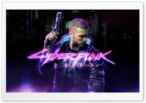 Cyberpunk 2077 V 4K UHD Wallpaper for Widescreen and UltraWide Desktop, UltraHD TV, Smartphone, Tablet