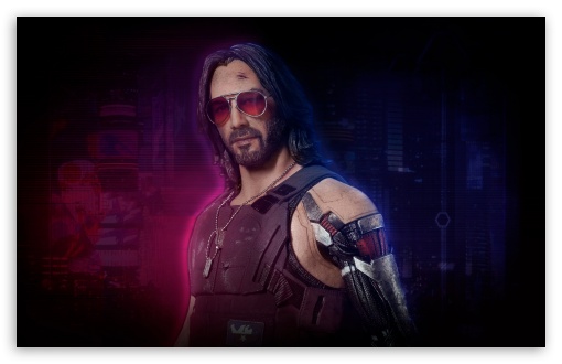 1366x768 Resolution Keanu Reeves Cyberpunk 2077 Art 1366x768 Resolution  Wallpaper - Wallpapers Den