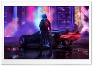 Cyberpunk 2077 Video Game Background Ultra HD Wallpaper for 4K UHD Widescreen desktop, tablet & smartphone