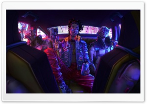 Cyberpunk Scene Ultra HD Wallpaper for 4K UHD Widescreen desktop, tablet & smartphone