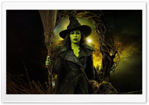 Cynthia Erivo as Elphaba, Wicked For Good 2025 Movie 4K UHD Wallpaper for Widescreen and UltraWide Desktop, UltraHD TV, Smartphone, Tablet