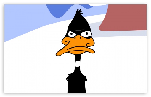daffy duck funny face