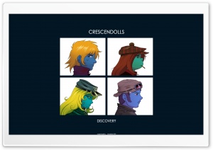 Daft Punk Crescendolls Ultra HD Wallpaper for 4K UHD Widescreen desktop, tablet & smartphone
