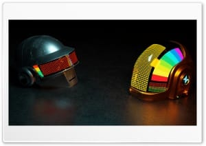 Daft Punk Helmets 4K UHD Wallpaper for Widescreen and UltraWide Desktop, UltraHD TV, Smartphone, Tablet