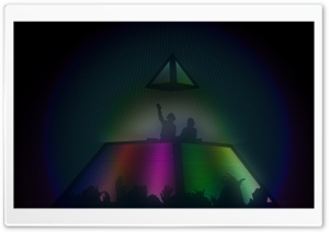 Daft Punk Pyramid Ultra HD Wallpaper for 4K UHD Widescreen desktop, tablet & smartphone