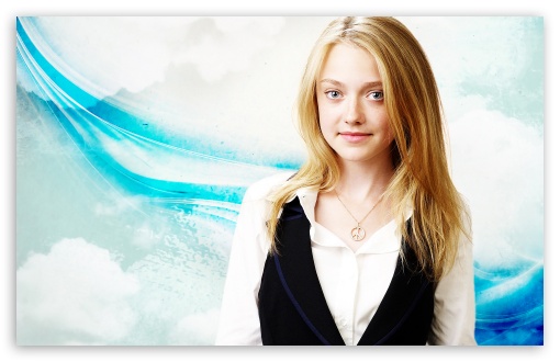 Dakota Fanning UltraHD Wallpaper for Widescreen 16:10 ;