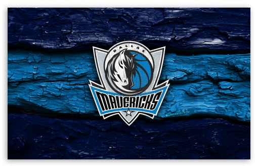 Dallas Mavericks Wooden Logo UltraHD Wallpaper for Widescreen 16:10 ;