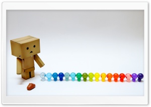 Danbo And Rainbow Toys Ultra HD Wallpaper for 4K UHD Widescreen desktop, tablet & smartphone