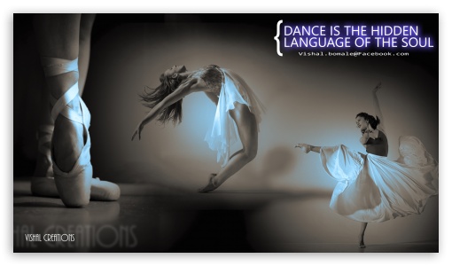 Dancing girl UltraHD Wallpaper for HD 16:9 ;