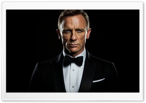 Daniel Craig as James Bond Ultra HD Wallpaper for 4K UHD Widescreen Desktop, Lockscreen, Screensaver, TV, Tablet, Smartphone