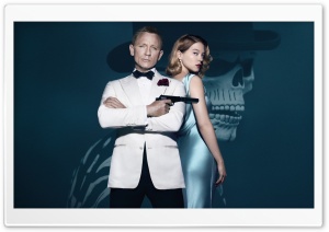 Daniel Craig, Lea Seydoux, Spectre Ultra HD Wallpaper for 4K UHD Widescreen desktop, tablet & smartphone